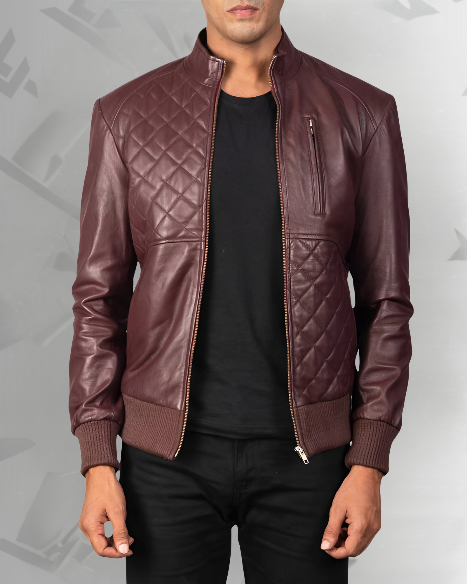 Bomber Leather Jacket