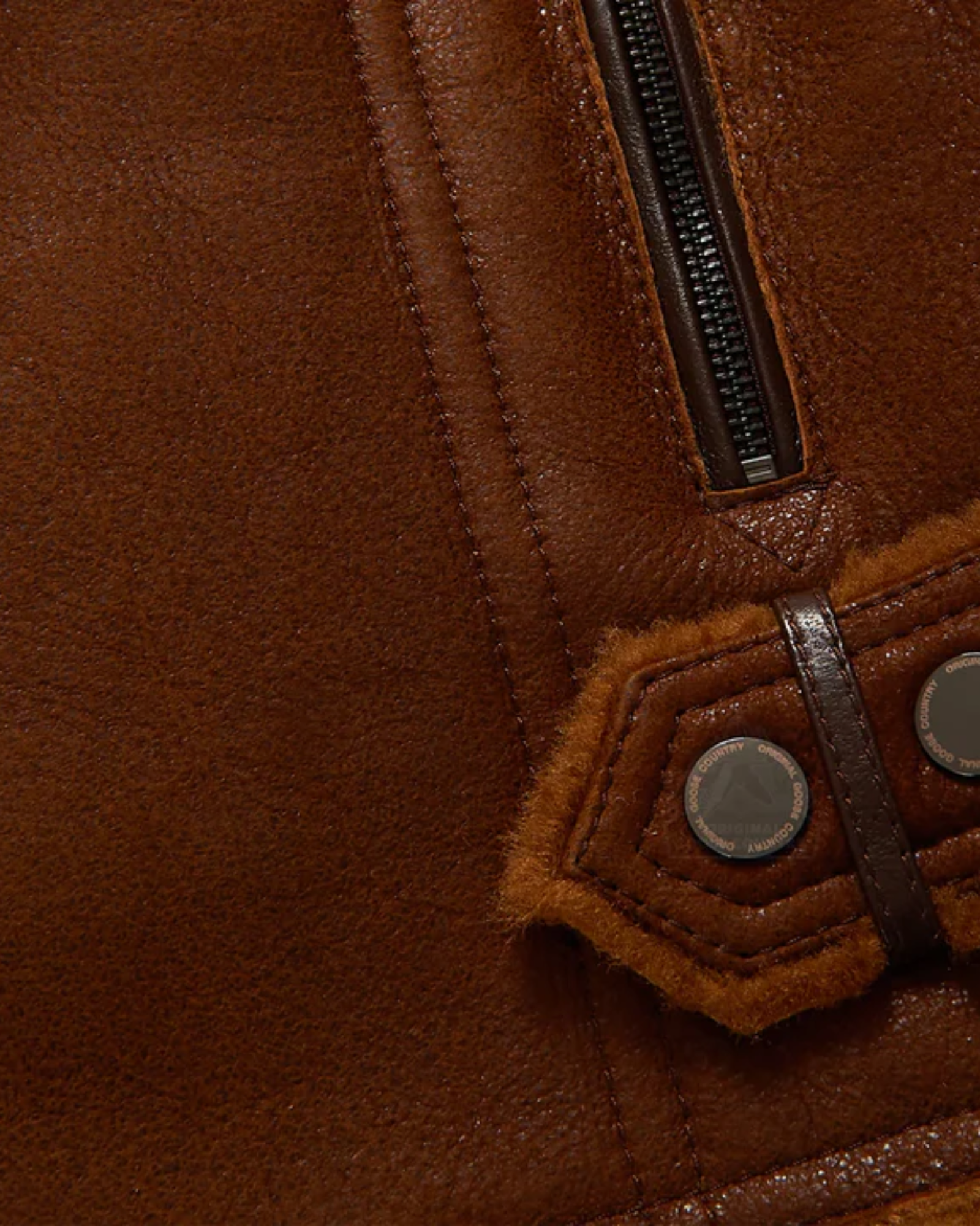 New B3 RAF Flying Sheepskin Shearling Moto Leather Jacket|