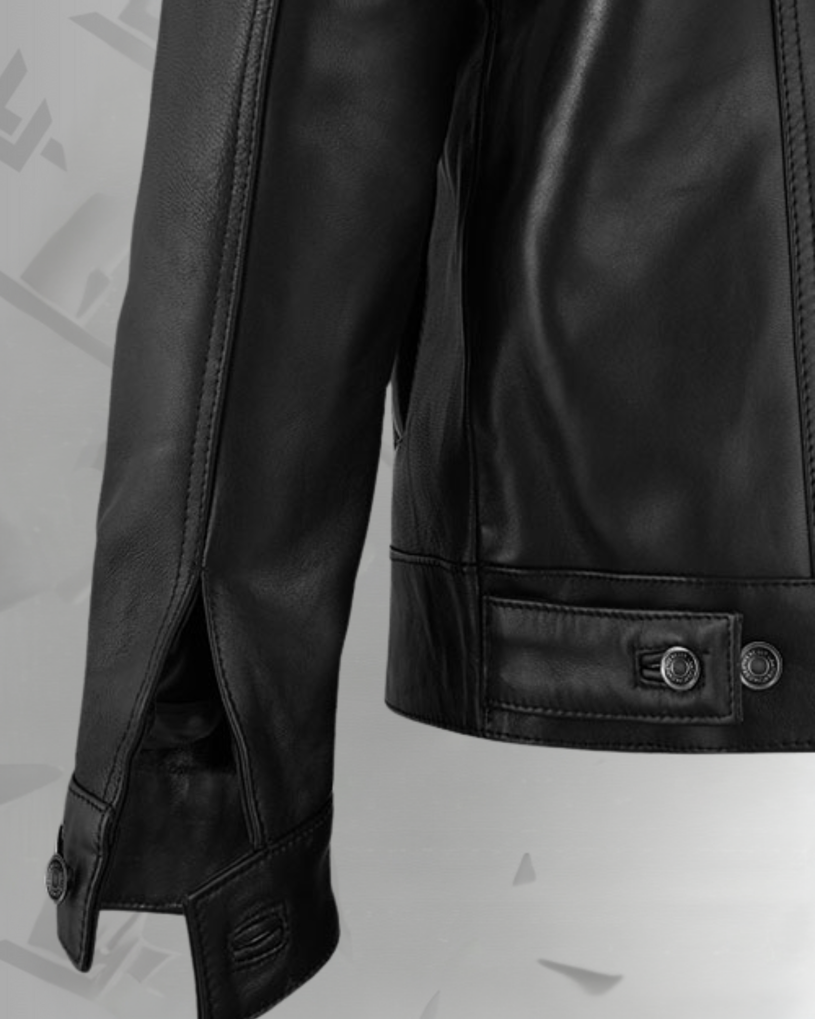 Leather Sherpa Jacket|