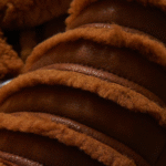 New B3 RAF Flying Sheepskin Shearling Moto Leather Jacket|