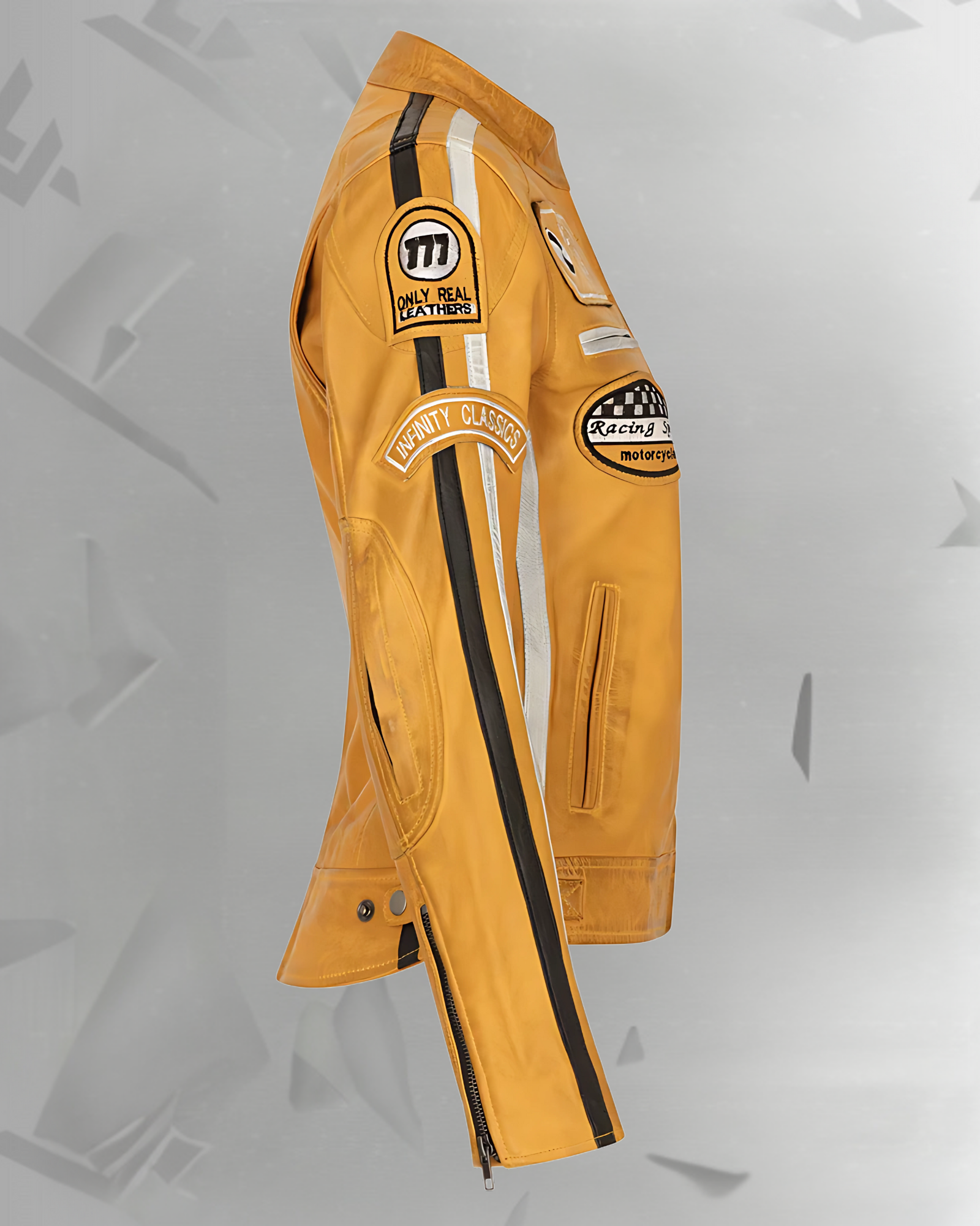 Women's Leather Motorcycle Biker Jacket|