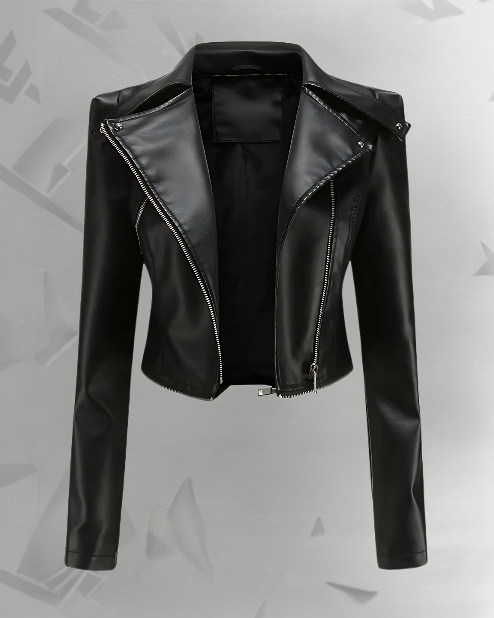 Designer Motorcycle Slim Fit Coat|