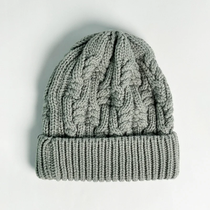 Unisex Irregular Thick Knitted Hat