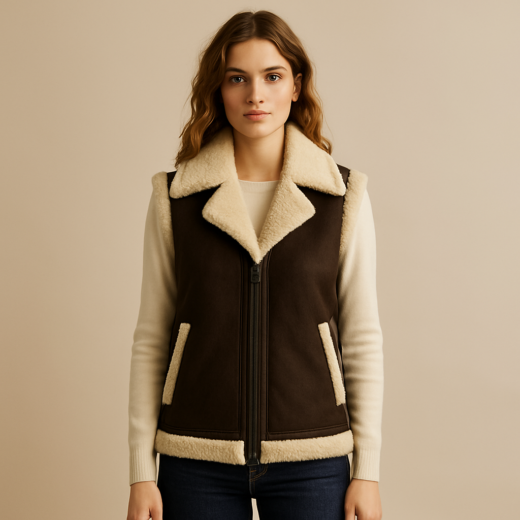 Women Shearling Vests